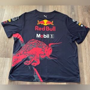 Puma Red Bull Racing Team Motor Sport T Shirt Size 3XL Official